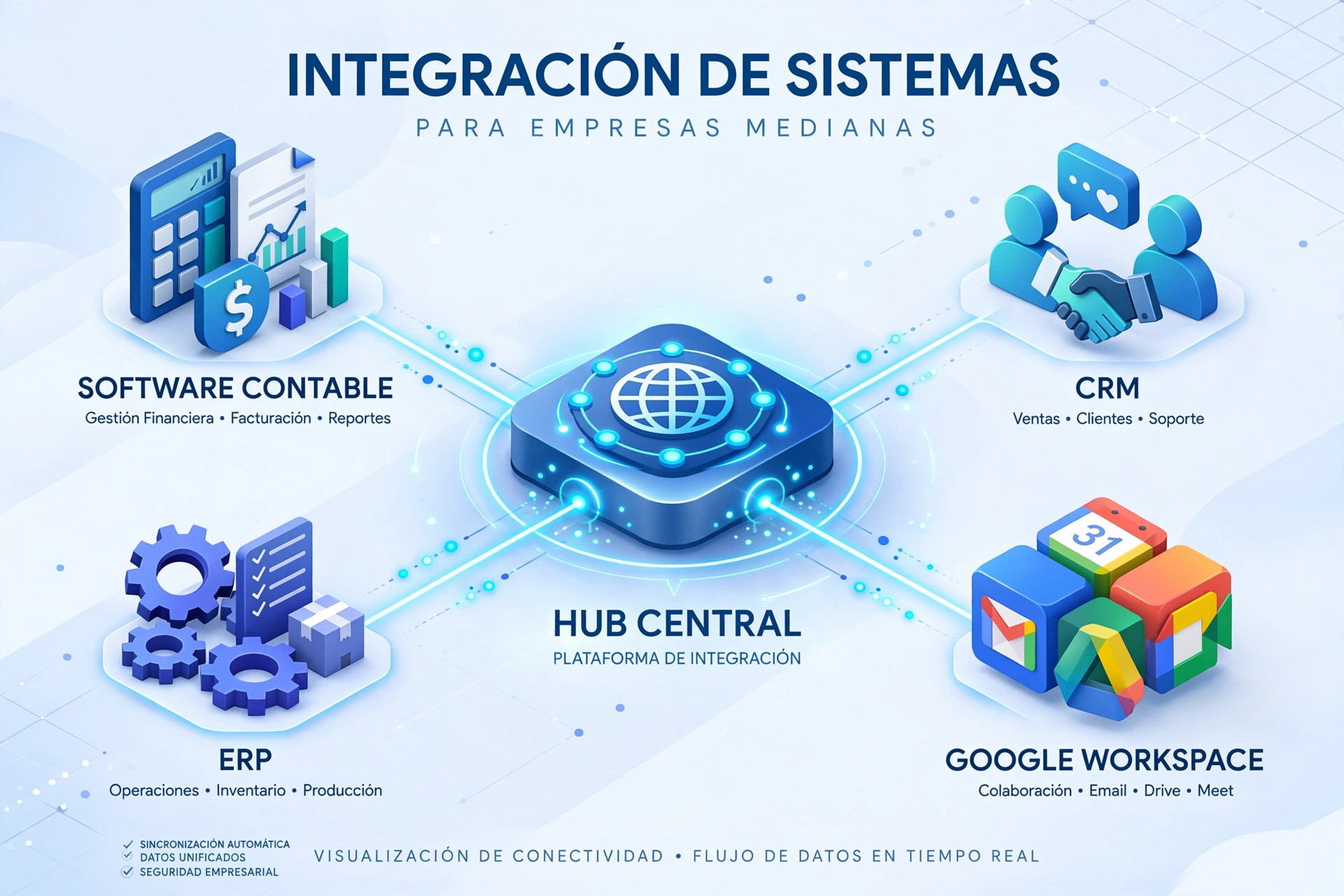 Integración de Sistemas para Empresas Medianas en Bogotá